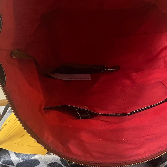 Dooney & Bourke dracy Florentine Vacchetta leather bag - Picture 7 of 8